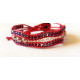 Bracelet ARUBA - Détail rouge 1