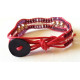 Bracelet ARUBA - Détail rouge 2