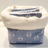 LINGETTES DEMAQUILLANTES ET NETTOYANTES HIBOU