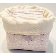 LINGETTES DEMAQUILLANTES ET NETTOYANTES FLEURS BLANCHES