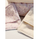 LINGETTES DEMAQUILLANTES ET NETTOYANTES FLEURS BLANCHES - lingettes détail languette