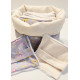 LINGETTES NETTOYANTES ET DEMAQUILLANTES FLEURI - lingettes