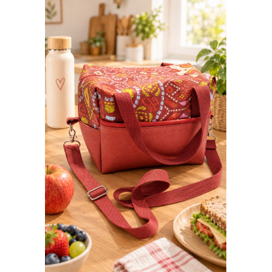 LUNCH BOX PIXEL ROUGE