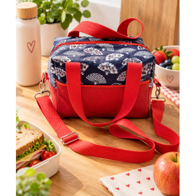 LUNCH BOX EVENTAIL ROUGE
