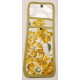 PORTE-COUVERTS FLEURS JAUNES