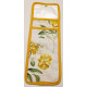 PORTE-COUVERTS NATURE JAUNE