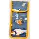 PORTE-COUVERTS POISSON BLEU