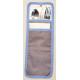 PORTE-COUVERTS PRO BLEU-GRIS